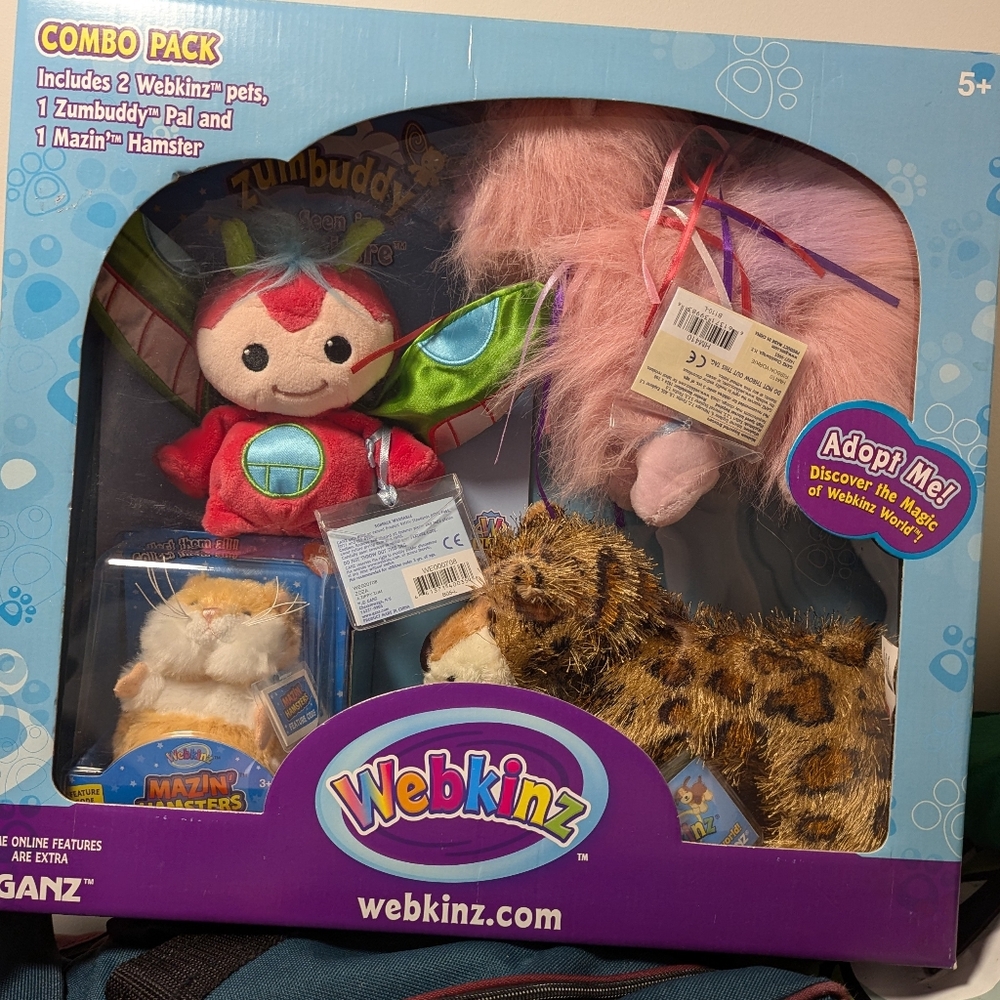 Webkinz Combo Pack UNOPENED